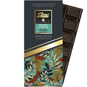 70%秘鲁黑巧克力排块100g